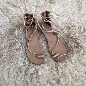 Jeffrey Campbell Ankle Wrap Sandals